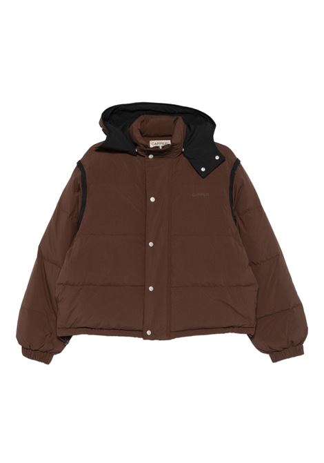 crosby puffer jacket man brown CARRER | CROSBY PUFFER JACKETBROWN